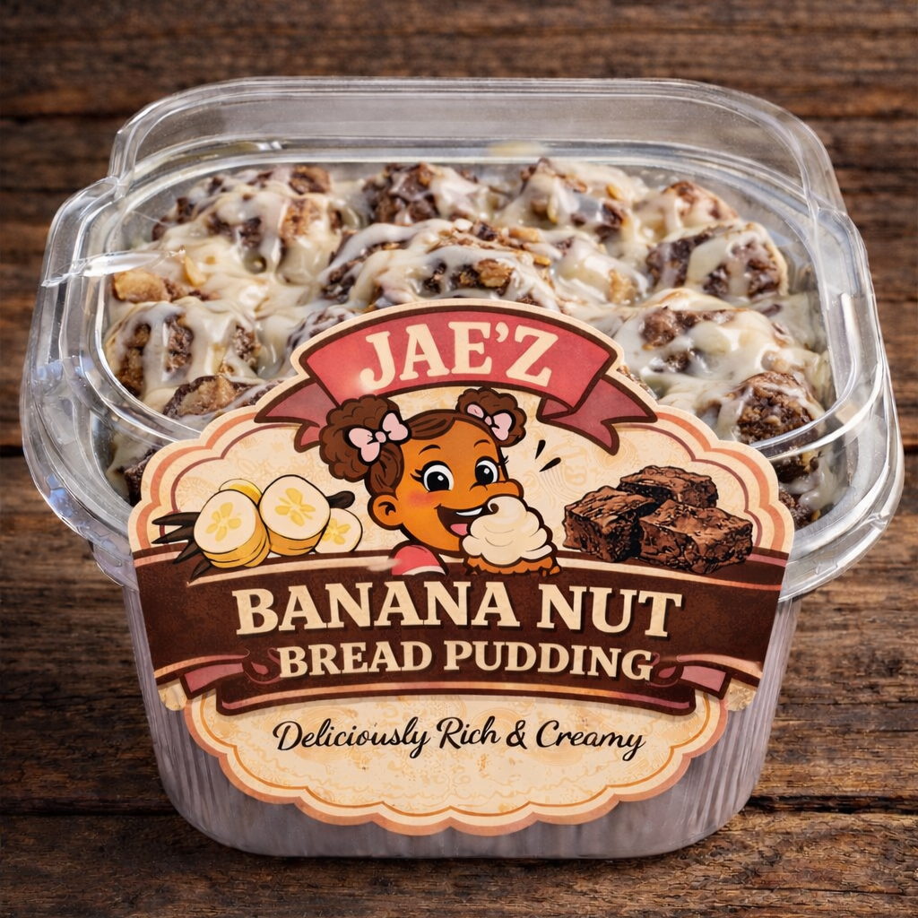 Banana Nut Bread Pudding