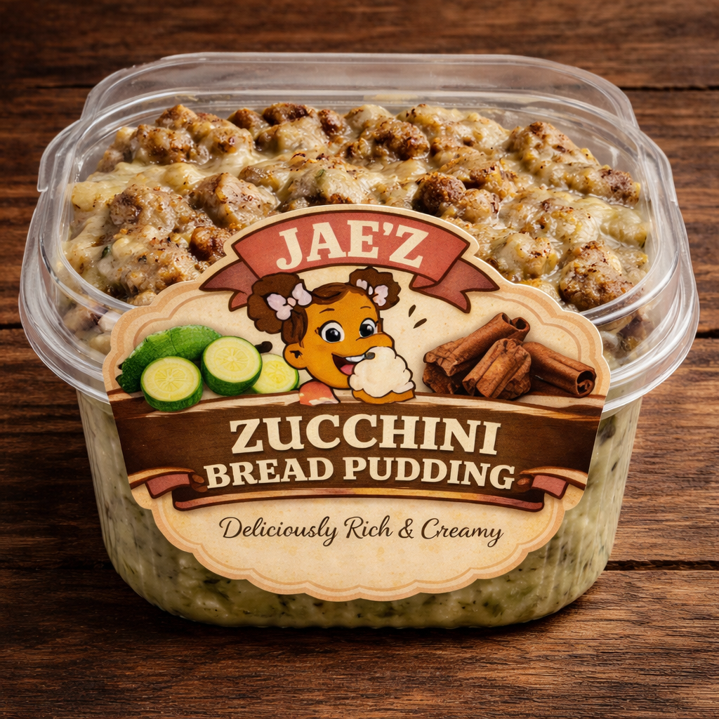 Zucchini Bread Pudding